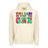 Sandshell two dads are better than one Premium Hoodie - HRA Design Shop