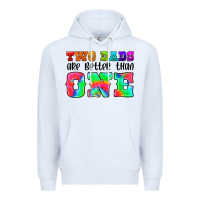 White two dads are better than one Premium Hoodie - HRA Design Shop