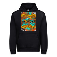 Black farm life and truck air freshener Urban Hoodie - HRA Design Shop