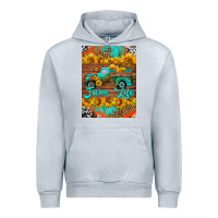 Heather Grey farm life and truck air freshener Urban Hoodie - HRA Design Shop