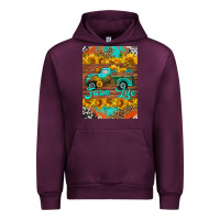 Mauve Wine farm life and truck air freshener Urban Hoodie - HRA Design Shop