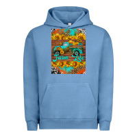 Pigment Pebble Blue farm life and truck air freshener Urban Hoodie - HRA Design Shop