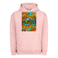 Pigment Salmon farm life and truck air freshener Urban Hoodie - HRA Design Shop