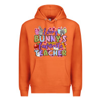 Carrot Easter Day Every bunny's favorite Teacher Premium Hoodie - OliviaCreatesArt