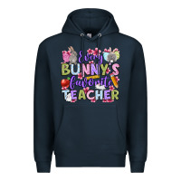 Navy Easter Day Every bunny's favorite Teacher Premium Hoodie - OliviaCreatesArt