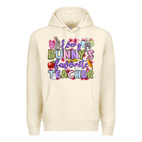 Sandshell Easter Day Every bunny's favorite Teacher Premium Hoodie - OliviaCreatesArt