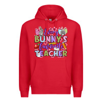 Red Easter Day Every bunny's favorite Teacher Premium Hoodie - OliviaCreatesArt