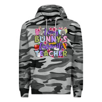 Slate Camo Easter Day Every bunny's favorite Teacher Premium Hoodie - OliviaCreatesArt