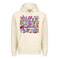Tofu Easter Day Every bunny's favorite Teacher Premium Hoodie - OliviaCreatesArt
