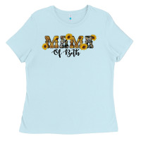 Baby Blue western mama of both Ladies Tee - Artiststas