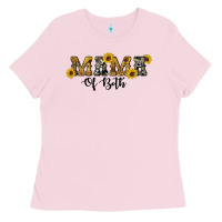 Bubblegum Pink western mama of both Ladies Tee - Artiststas