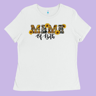 Western Mama Of Both Ladies Tee Designed By Artiststas