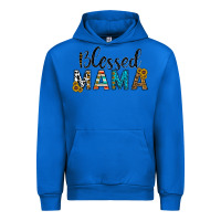 Cobalt blessed mama Urban Hoodie - CowhideDigitalArt