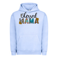 Pigment Grape Ice blessed mama Urban Hoodie - CowhideDigitalArt