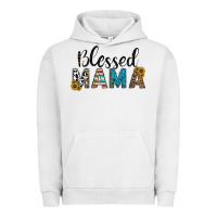 Pigment Lunar Rock blessed mama Urban Hoodie - CowhideDigitalArt