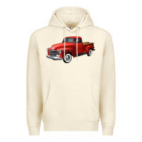 Sandshell western red truck right 34 view Premium Hoodie - FaDigitalArtStudio