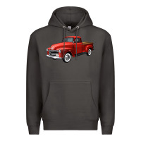 Smoke western red truck right 34 view Premium Hoodie - FaDigitalArtStudio