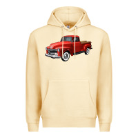 Pina Colada western red truck right 34 view Premium Hoodie - FaDigitalArtStudio