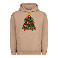 Pigment Burro christmas truck tree Urban Hoodie - FaDigitalArtStudio