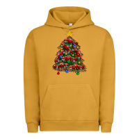 Pigment Peanut Butter christmas truck tree Urban Hoodie - FaDigitalArtStudio