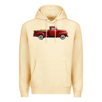 Pina Colada western red truck right side view Premium Hoodie - FaDigitalArtStudio