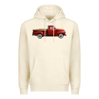 Sandshell western red truck right side view Premium Hoodie - FaDigitalArtStudio