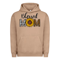 Pigment Burro blessed mom Urban Hoodie - CowhideDigitalArt
