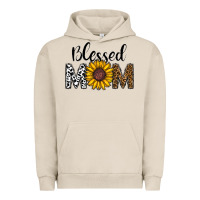 Pigment French Oak blessed mom Urban Hoodie - CowhideDigitalArt