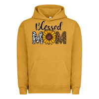 Pigment Peanut Butter blessed mom Urban Hoodie - CowhideDigitalArt