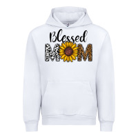 White blessed mom Urban Hoodie - CowhideDigitalArt