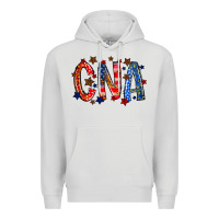 Dove Grey cna america Premium Hoodie - RacoonDesign