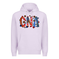 Lilac cna america Premium Hoodie - RacoonDesign