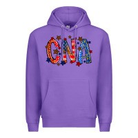 Purple cna america Premium Hoodie - RacoonDesign