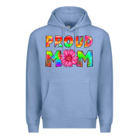 Colony Blue proud mom Premium Hoodie - HRA Design Shop