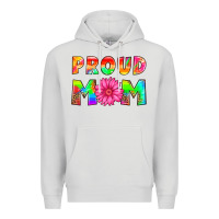 Dove Grey proud mom Premium Hoodie - HRA Design Shop
