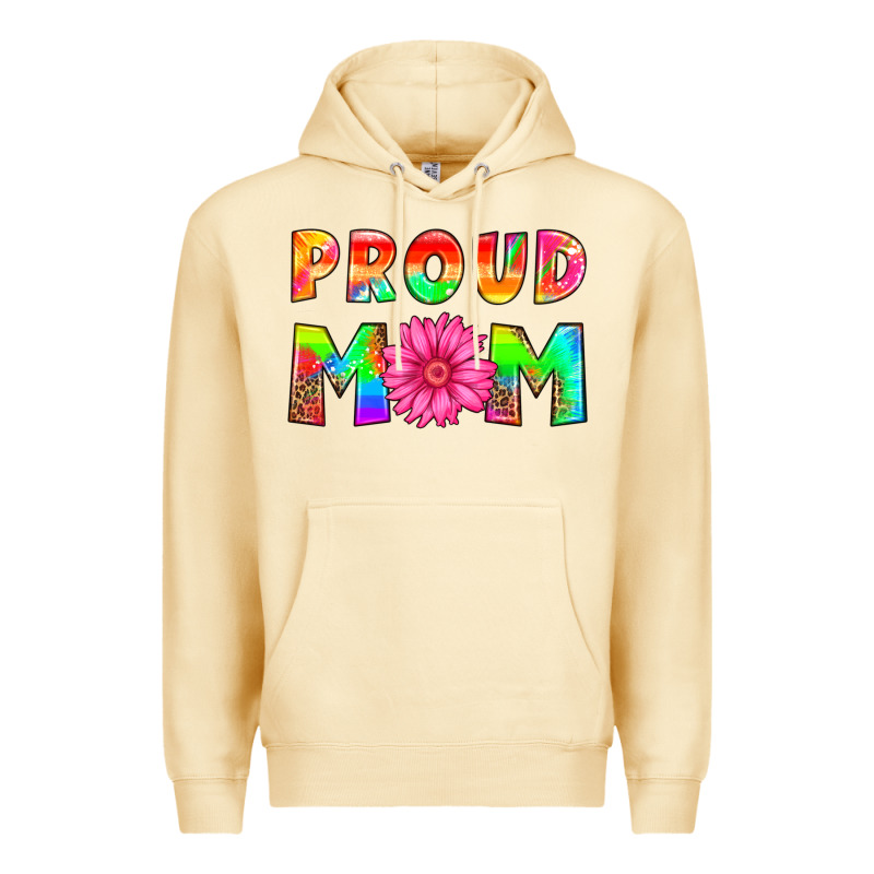 Proud Mom Premium Hoodie by HRA Design Shop | Teevron