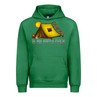 Emerald camping is my happy place Urban Hoodie - CowhideDigitalArt