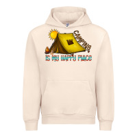 Sandshell camping is my happy place Urban Hoodie - CowhideDigitalArt