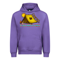 Tulip camping is my happy place Urban Hoodie - CowhideDigitalArt