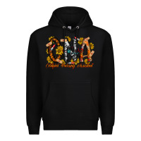 Black cna Premium Hoodie - RacoonDesign