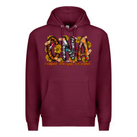 Burgundy cna Premium Hoodie - RacoonDesign