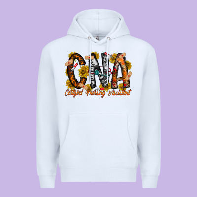 Cna Premium Hoodie Designed By Racoondesign