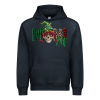 Navy girl mini elf skull Urban Hoodie - FaDigitalArtStudio