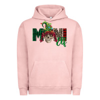 Pigment Salmon girl mini elf skull Urban Hoodie - FaDigitalArtStudio