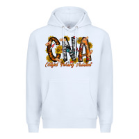 White cna Premium Hoodie - RacoonDesign