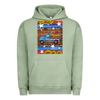Pigment Oil Green american truck air freshener Urban Hoodie - HRA Design Shop
