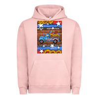 Pigment Salmon american truck air freshener Urban Hoodie - HRA Design Shop