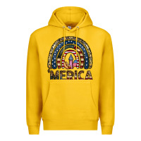 Lemon merica rainbow Premium Hoodie - CowhideDigitalArt