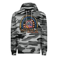 Slate Camo merica rainbow Premium Hoodie - CowhideDigitalArt