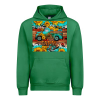 Emerald western farm life truck sunflowers  mousepad Urban Hoodie - HRA Design Shop